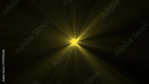 light rays animation. Shining Light Explosion Animation.Light Burst Animation. Radiant Shining Glow Effect with Dynamic Rays for Intros, Backgrounds, and Motion Graphics