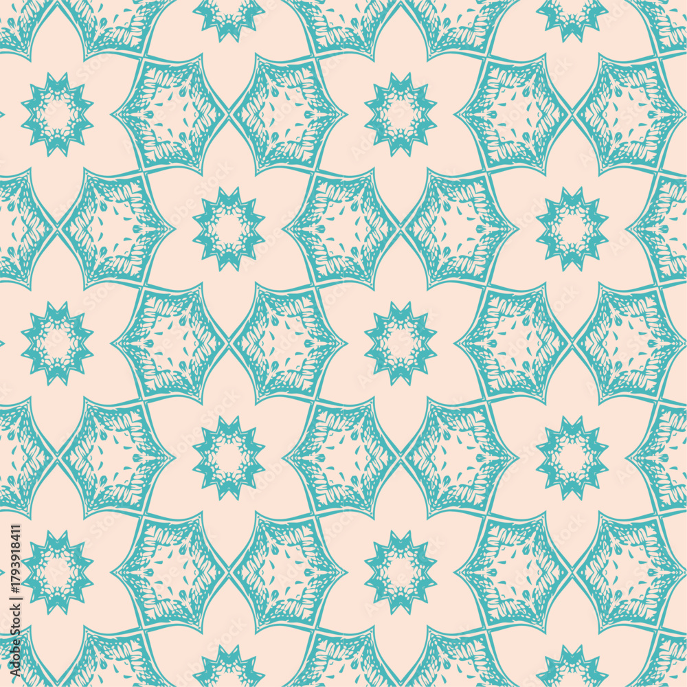 Fototapeta premium seamless floral texture pattern vector design flowers flower decor