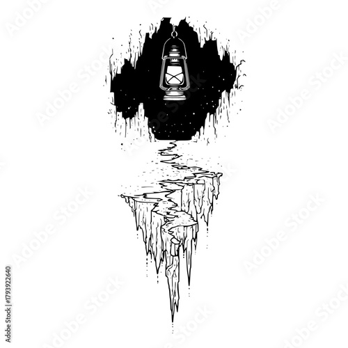 Light the way through the abyss: a journey into the unknown awaits, dare to explore the depths with us