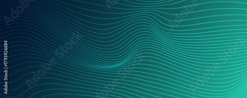 Digital technology speed connect blue green background, abstract communication, cyber nano information. eps10