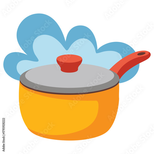 Kitchen utensils cooking appliances illustration isolated vector illustration on white background
