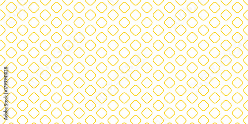 simple yellow outline rounded rectangle pattern for banner poster background.