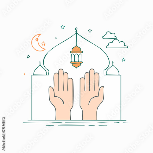 Hand holding a drawn house illustration representing home and property concept