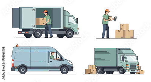 Professional Moving Service with Movers and Trucks for Residential and Commercial Relocations