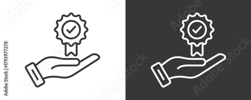 Service Icon Set Vector Collection Isolated In Black And White