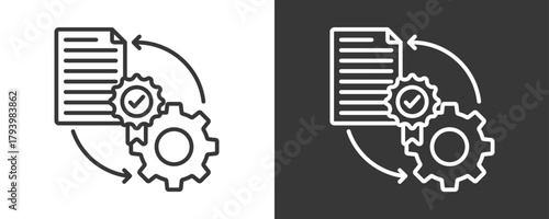 Best Practice Icon Set Vector Collection Isolated In Black And White