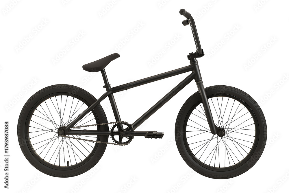 Obraz premium bmx bike isolated on a transparent background