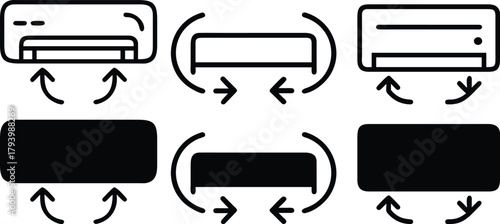 A vector illustration set of comic speech bubbles and dialog icons for communication and chat messages