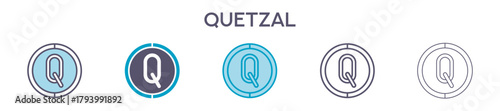 Quetzal Symbol Element For Design Graphic - Multi Styles