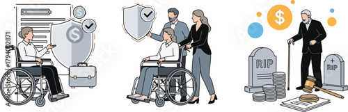 Secure financial future with comprehensive insurance, family support, and estate planning for peace of mind.