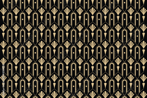 golden luxury premium pattern background