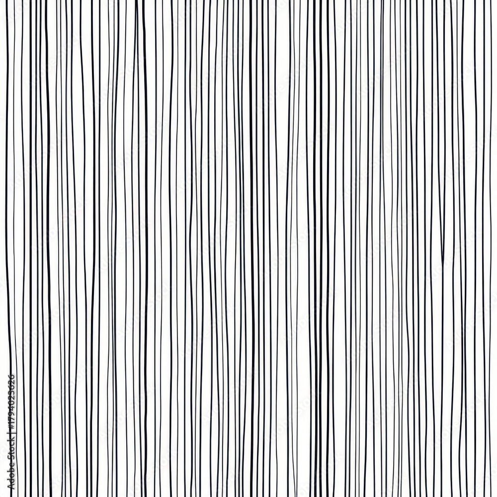 Obraz premium Abstract Black and White Lines Creating Distinct Patterns and Textures for Modern Art and Design Projects