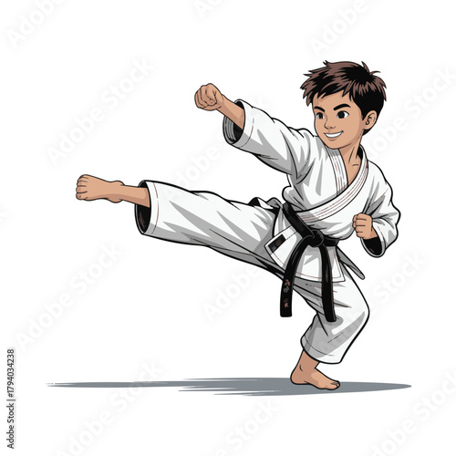 young man playing baseball