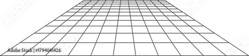 선-라인-입체-3d-그리드-격자-메쉬-모눈종이