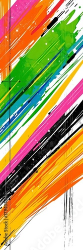 Bold vector ink streaks with grunge textures and hand-drawn lines for modern design projects,  black,  texture