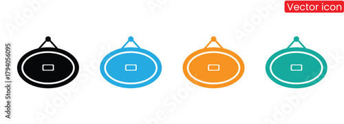 Auspicious Feng Shui coins icons for luck and fortune,Coins. Money simple glyph icon. Vector solid isolated black illustration.