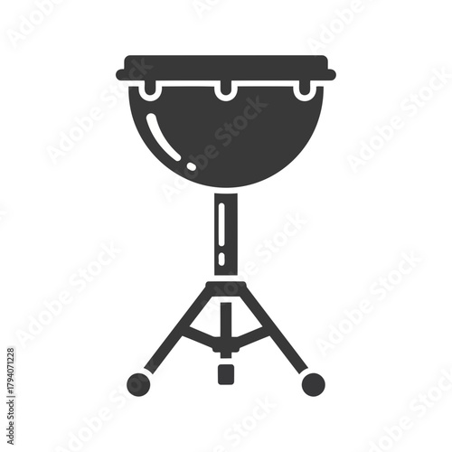 Timpani drum icon