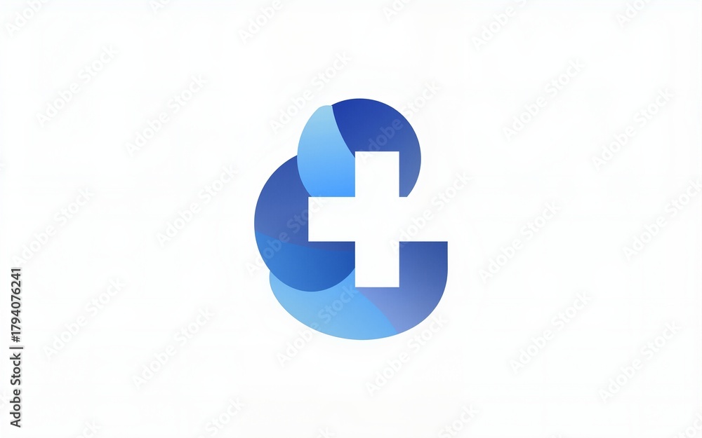 Fototapeta premium healthcare logo design vector. High quality