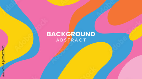 abstract background full color illustration design