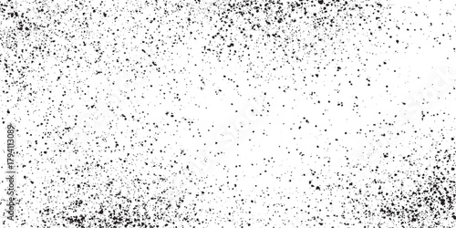 Grunge background of black and white. white concrete wall texture  dot line grunge texture dust noise black and white texture vector. Distressed overlay texture