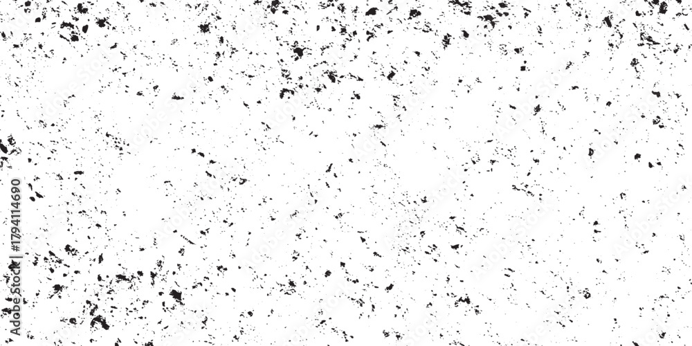 Obraz premium Black and white grunge. dust and grunge grain texture distorted grange overlay retro texture template. dirty wall grainy grungy effect, vector illustrator