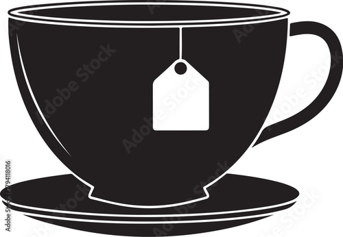 Tea Time Silhouette