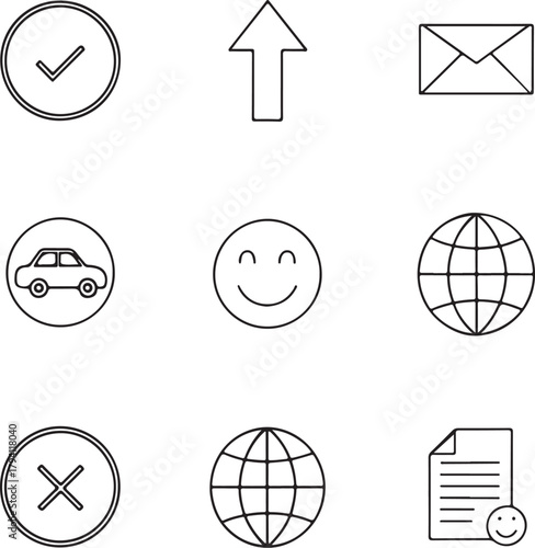 Minimalist Icon Set Collection