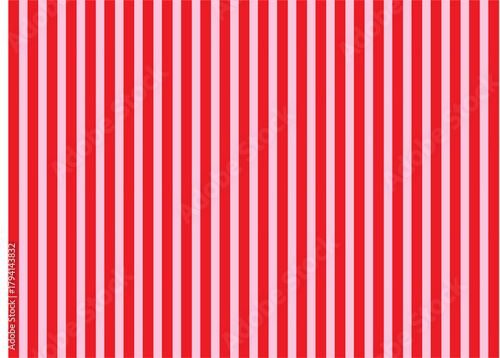 red striped background with pink stripes