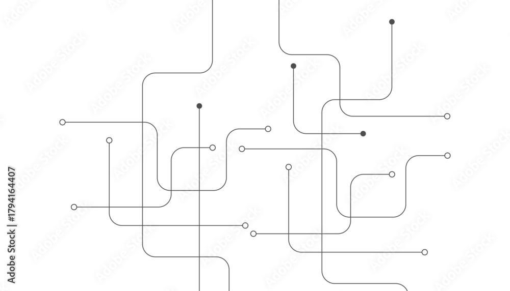 Obraz premium Abstract background with technology circuit board texture. Modern electronic motherboard texture. Creative idea for internet technology. Tech concept for header, web banner, website, presentation.
