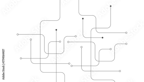 Abstract background with technology circuit board texture. Modern electronic motherboard texture. Creative idea for internet technology. Tech concept for header, web banner, website, presentation.