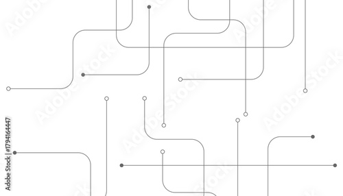 Abstract background with technology circuit board texture. Modern electronic motherboard texture. Creative idea for internet technology. Tech concept for header, web banner, website, presentation.