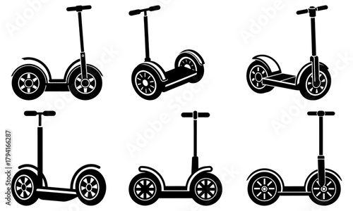 Sleek electric scooters for urban mobility, a modern way to travel and explore cities with this trendy personal transportation device, perfect for easy commutes