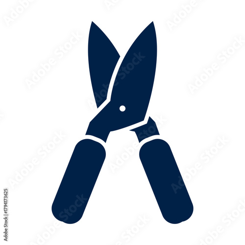 Garden shears vector illustration icon design trendy