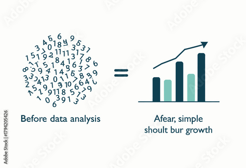 Transformational Impact of Data Analysis from Unorganized Numbers to Clear Visual Growth Representation