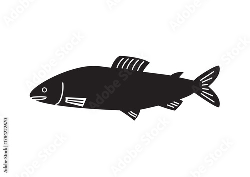 あゆのシルエット