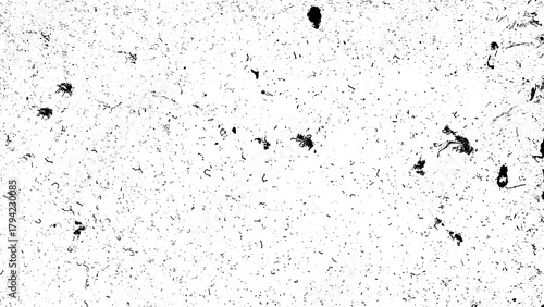 静電気で張り付いたり、降り積もったりした埃の画像素材　背景・テクスチャー・オーバーレイ　8K UHDサイズ　透過PNG／JPEG白背景　黒／ブラック