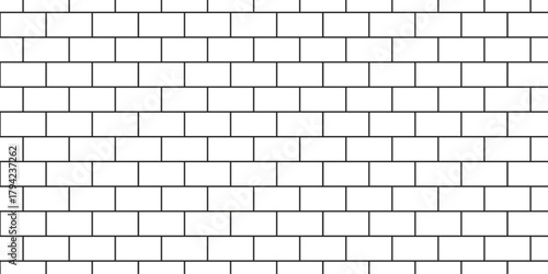 Urban abstract pavement floor and wall white structure structure brick wall row wallpaper texture design.	