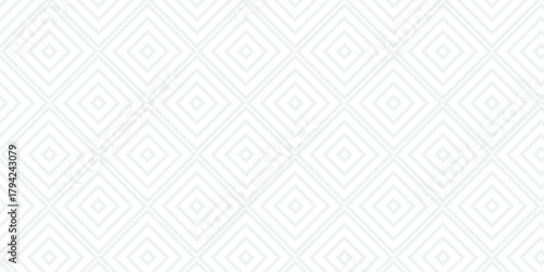 seamless pattern with square white overlap swirl fabric vector overlapping ornament textile background.