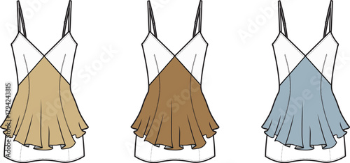 Fashionable Women's Top Design Stylish Collection of Tank Tops for Casual Wear and Summer Outfits