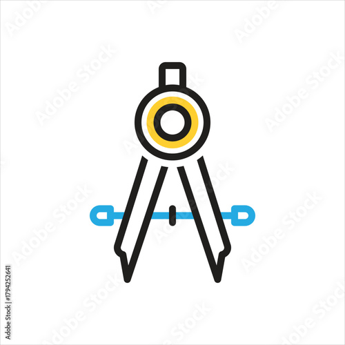 Multi color icon for calibration