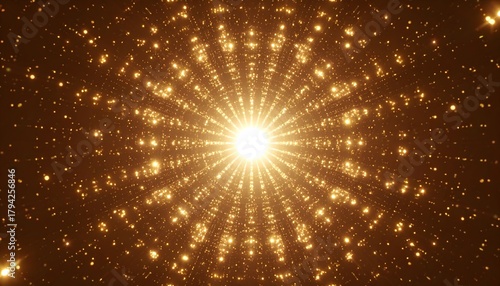 Luxury Shimmering Star Burst Texture in 6K