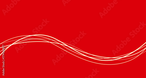 細かい線で作った波型グラフィック素材