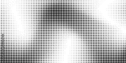 Halftone twisted grunge pattern design