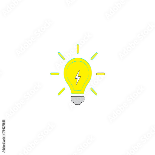 Creative Idea Light Bulb Icon