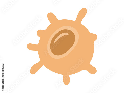 Dendritic Immune Cell Clip Art
