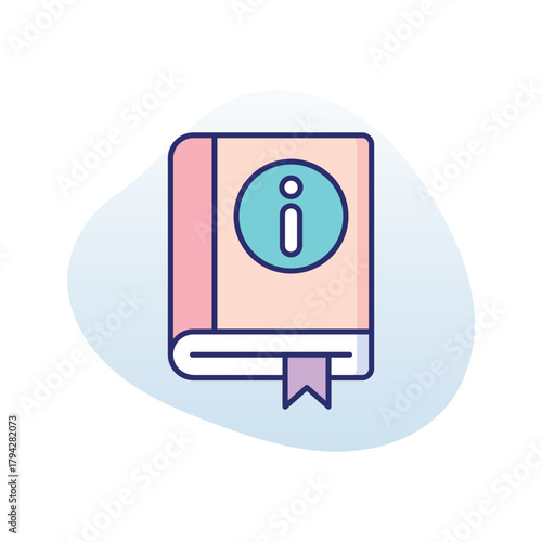 Guidebook  vector icon