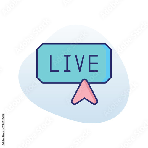 Live Chat vector icon