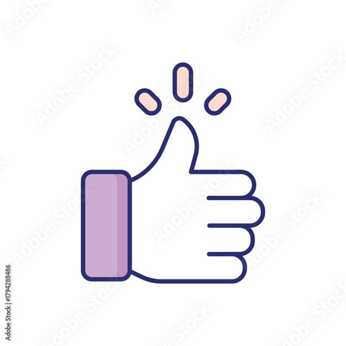 Thumb Up vector icon