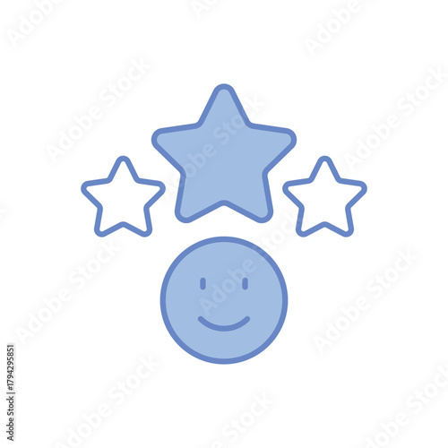 Satisfaction  vector icon