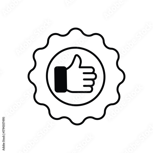 Reliable  vector icon